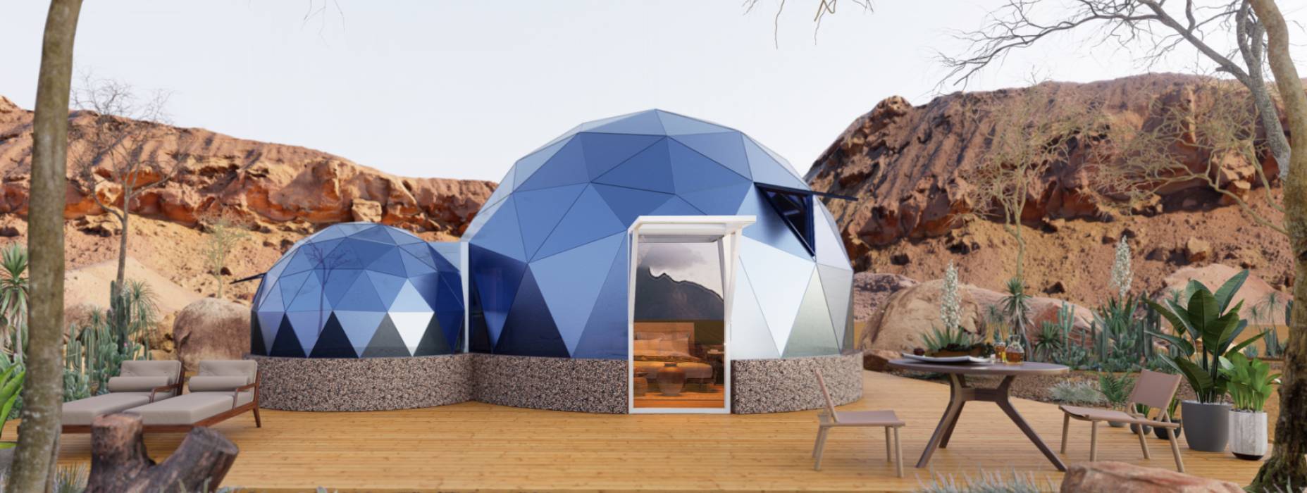 琼海市球形智能光伏玻璃星空房